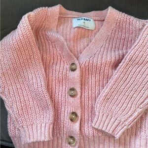 Toddler Old Navy Pink Cardigan